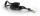 Snur textil Lanyard, Office box, rotund, negru, 0.5 x 90 cm